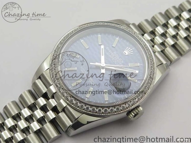 MiroTime 1228 DateJust 36 SS 126284 BP Maker 1:1 Best Edition New Blue Dial on Jubilee Bracelet Neat 2523